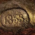 Kamienie wiekowe w karkonoszach 1853
