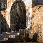 Bukowiec -brama kościoła