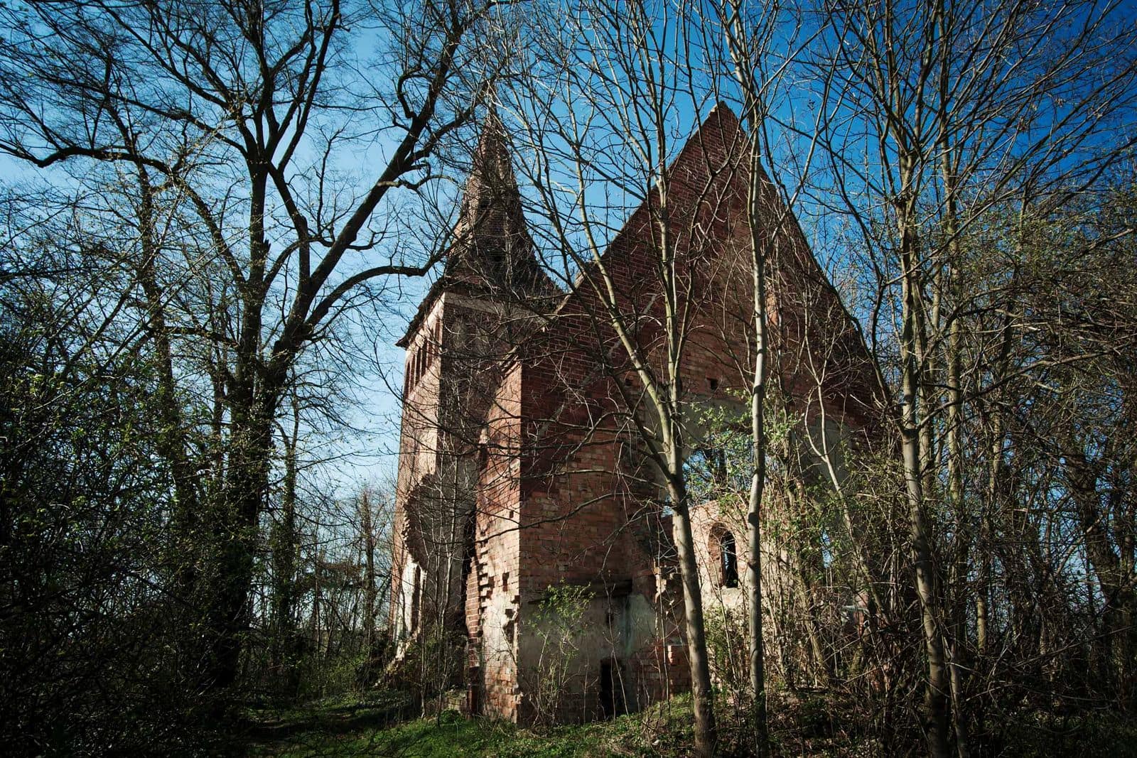 Powidzko - dawny kościół