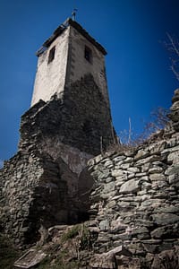 Dawny kościół w Pastewniku (ruiny)