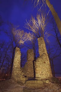 Ruiny szubienicy na Straconce, Miłków - Pogórze Karkonoskie