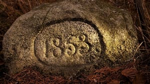 Kamienie wiekowe w karkonoszach 1853