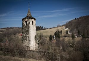 Dawny kościół w Pastewniku -Ruina