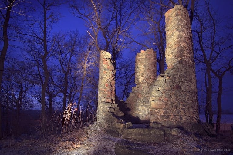 Ruiny szubienicy na Straconce, Miłków - Pogórze Karkonoskie