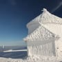 Śnieżka, kaplica św. Wawrzyńca pokryta szadzią